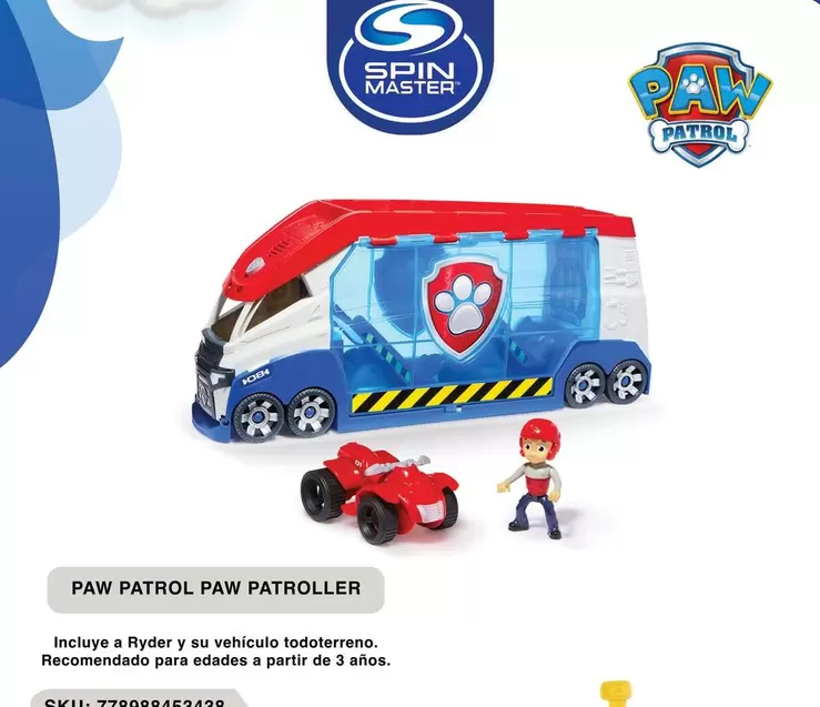 Oferta de Skil - Paw Patrol Paw Patroller en Del Sol