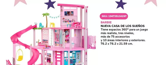 Oferta de Barbie - Navidad Casa De Los Sueños en Del Sol