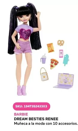 Oferta de Barbie - Dream Besties Renee en Del Sol