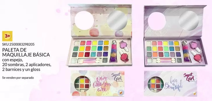 Oferta de Paleta De Maquillaje Básica en Del Sol