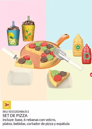 Oferta de Set De Pizza en Del Sol