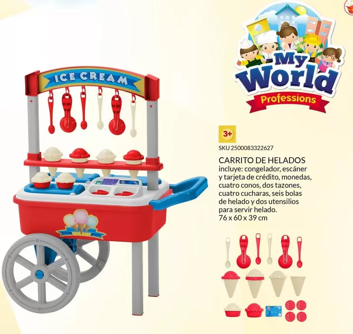 Oferta de Carrito De Helados en Del Sol