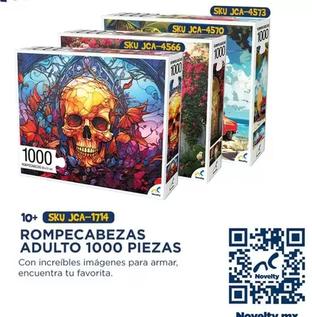 Oferta de Rompecabezas Adulto 1000 Piezas en Del Sol