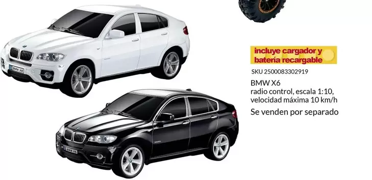 Oferta de BMW - Incluye Cargador Y Bateria Rectangible en Del Sol