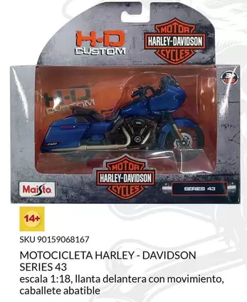 Oferta de Maisto - Motocicleta Serie 1:18 en Del Sol