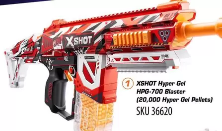 Oferta de Xshot - Hyper Gel Hpg-760 Blaster - 1/32 Bleu en Del Sol