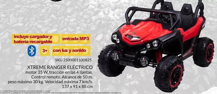 Oferta de Luz - Xtreme Ranger Eléctrico en Del Sol