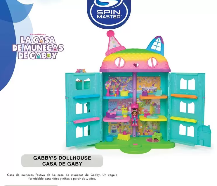 Oferta de Gabby's Dollhouse Casa De Gaby en Woolworth