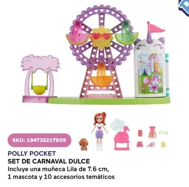 Oferta de Polly Pocket - Set De Carnaval Dulce en Woolworth