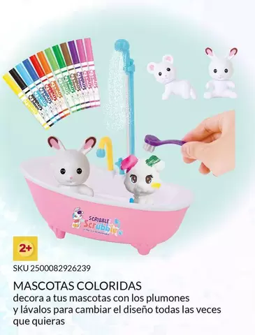 Oferta de Mascotas Coloridas en Woolworth