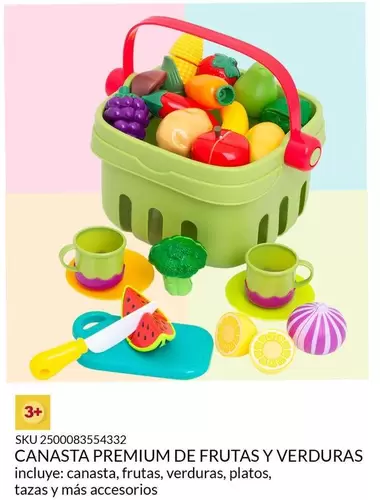 Oferta de Premium - Canasta  De Frutas Y Verduras en Woolworth