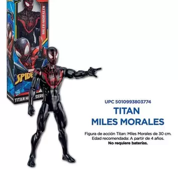 Oferta de Titan Miles Morales en Woolworth