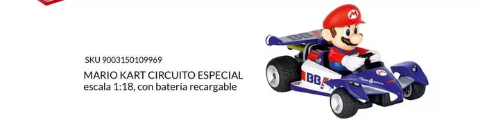 Oferta de Carrera - Mario Kart Circuito Especial en Woolworth