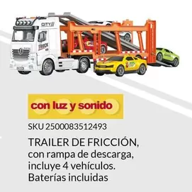 Oferta de Luz - Trailer De Friccion en Woolworth