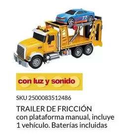 Oferta de Luz - Trailer De Friccion en Woolworth