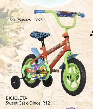 Oferta de CAT - Bicicleta Sweet Cat O Dinos en Woolworth