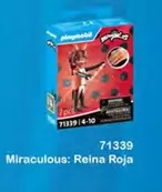 Oferta de Playmobil - Miraculous: Reina Roja en Fresko