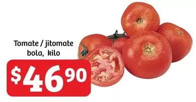 Oferta de Tomate / Jitomate Bola por $46.9 en Soriana Híper