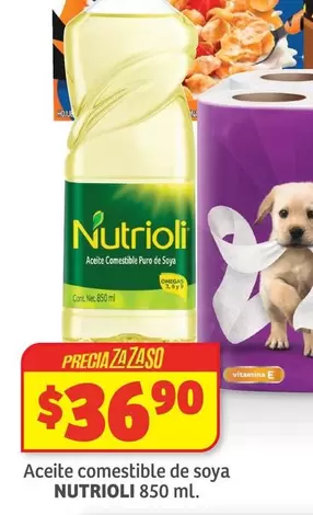 Oferta de Nutrioli - Aceite Comestible De Soya por $36.9 en Soriana Híper