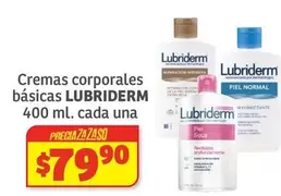 Oferta de Lubriderm - Cremas Corporales Básicas por $79.9 en Soriana Híper