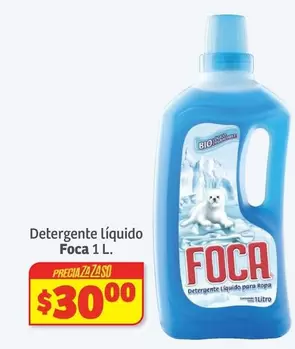 Oferta de Foca - detergente líquido por $30 en Soriana Híper