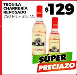 Oferta de Tequila Reposado por $129 en Merco