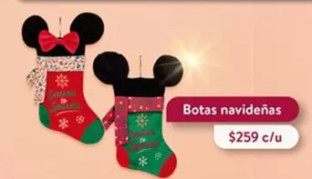 Oferta de Botas Navideñas por $259 en Walmart