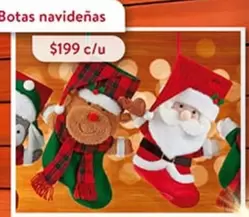 Oferta de Botas Navideñas por $199 en Walmart