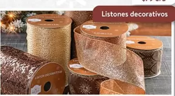 Oferta de Listones Decorativos en Walmart