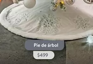 Oferta de Pie De Árbol por $499 en Walmart