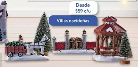 Oferta de Villas Navideñas por $59 en Walmart