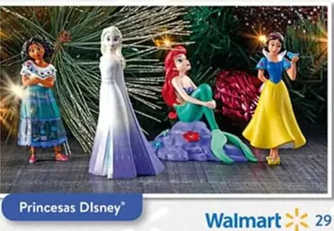 Oferta de Princesas Disney en Walmart