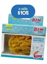 Oferta de Zuum - Baby Esponja Natural por $105 en Farmacia San Pablo