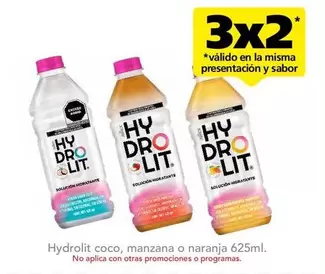 Oferta de Hydrolit -  Coco, Manzana O Naranja en Farmacia San Pablo