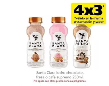 Oferta de Santa Clara - Leche Chocolate, Fresa O Cafe Supremo en Farmacia San Pablo