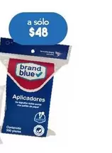 Oferta de Brand Blue - Aplicadores 300 Piezas por $48 en Farmacia San Pablo