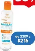 Oferta de Darrow - Actine Agua Micelar por $216 en Farmacia San Pablo