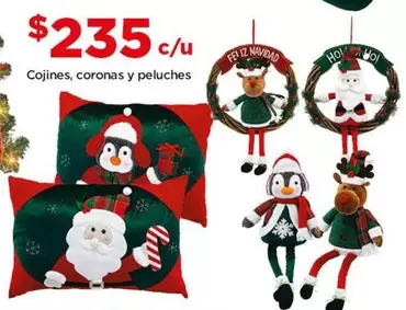 Oferta de Cojines, Coronas Y Peluches por $235 en Bodega Aurrera