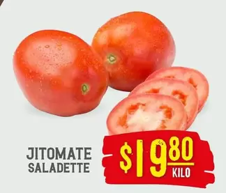 Oferta de Saladette - Jitomate por $19.8 en Soriana Híper