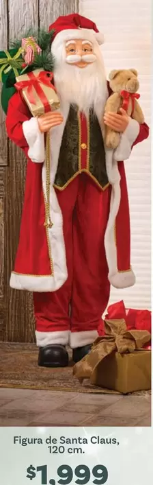 Oferta de Figura De Santa Claus por $1999 en Soriana Híper