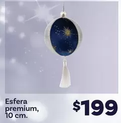 Oferta de Premium - Esfera , 10 Cm por $199 en Soriana Híper