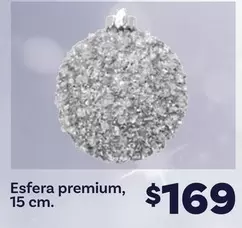 Oferta de Premium - Esfera , 15 Cm. por $169 en Soriana Híper