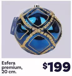 Oferta de Premium - Esfera , 20 Cm. por $199 en Soriana Híper