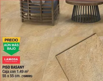 Oferta de Lamosa - Piso Basany en The Home Depot