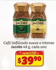 Oferta de Suave - Cafe Liofilizado  O Intenso por $39.9 en Soriana Híper