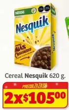 Oferta de Nestlé - Cereal Nesquik por $105 en Soriana Híper