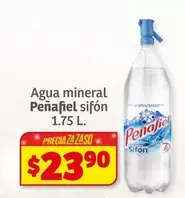 Oferta de Peñafiel - Agua Mineral Sifon por $23.9 en Soriana Híper