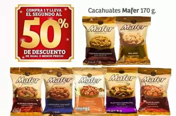 Oferta de Mafer - Cacahuates en Soriana Híper