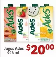 Oferta de Ades - Jugos por $20 en Soriana Híper