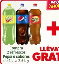 Oferta de Squirt - Compra 2 Refrescos Pepsi O Sabores en Soriana Híper